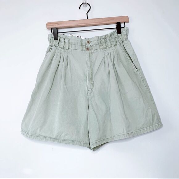 VTG Hi-rise Paperbag Shorts - Picture 1 of 3